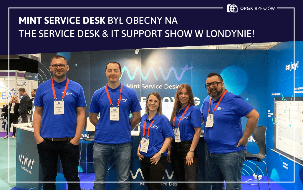 Mint Service Desk By Obecny Na The Service Desk IT Support Show W 